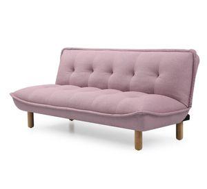 Futón Ede tela rosa palo