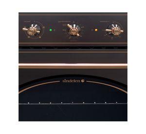 Horno eléctrico empotrado HE-7220RNG negro/cobre 54 lt