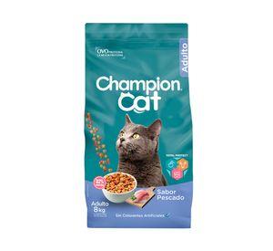 Alimento seco gatos 8 kg pescado Champion Cat.