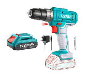 Taladro inalámbrico 10 mm 12V TDLI1222 Total.