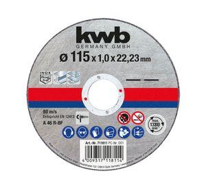Disco de corte para metal 4 1/2'' KWB