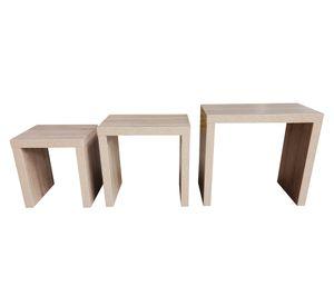 Set mesa lateral Mamushka 3 piezas
