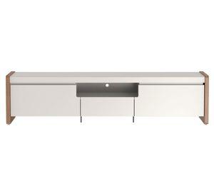 Rack TV 65" Bristol 2.1 off white Decocasa