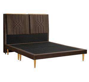 Base de cama King Astro café Decocasa