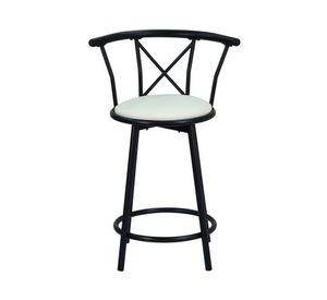 Silla bar Art metal/beige M+Design