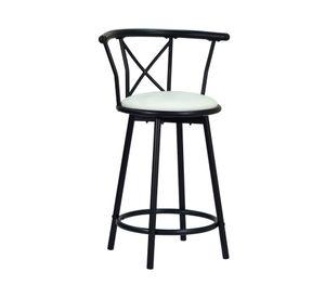 Silla bar Art metal/beige M+Design