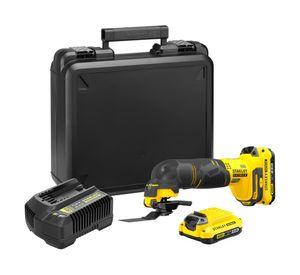 Multiherramienta de corte SCT500 D2K + 2 baterías 1.25 Ah + cargador + accesorios