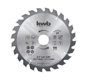 Disco sierra circular 7 1/4" 24D