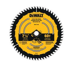 Disco sierra 7-1/4'' 60T eje 5/8'' DWA171460