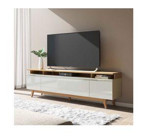 Rack TV 80" Flynt Stilo 2.2 off white Decocasa