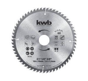 Disco sierra circular 60 dientes 184 mm