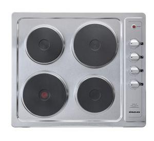 Encimera eléctrica 4 quemadores CEE-4601IN inox Sindelen