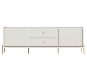 Rack TV 75" Jasper 1.8 off white Decocasa