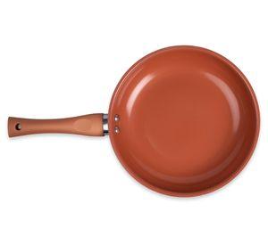 Sarten 22 cm Montecarlo Titanio naranjo