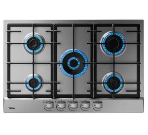 Encimera gas 5 quemadores Gsc 75330 SBA IX gris