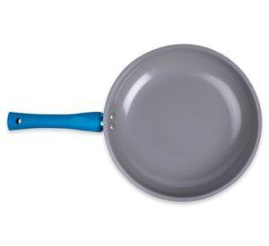 Sartén 24 Cm Montecarlo Titanio Azul Doral
