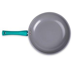 Sarten 24 cm Montecarlo Titanio turquesa