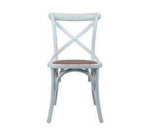 Silla Rustic 2.0 blanco Antique 88x49x54 cm