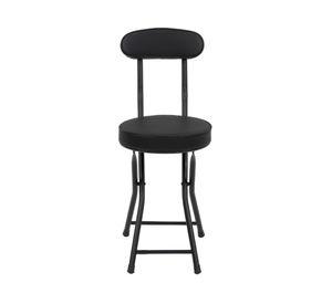 Silla plegable Teo negro