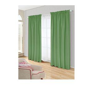 Set de Cortina Tabata 140x220 cm Verde Doral