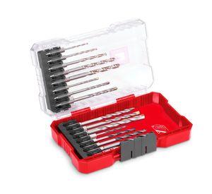 Set brocas madera/metal/concreto 16 piezas