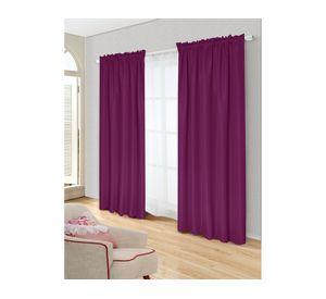 Set de Cortina Tabata 140x220 cm Lila Doral