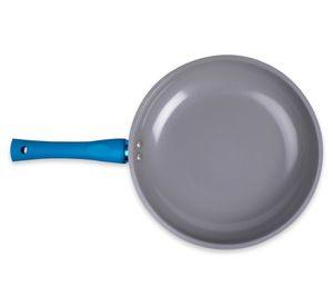Sartén 28 Cm Montecarlo Titanio Azul Doral