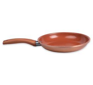 Sarten 28 cm Montecarlo Titanio naranjo