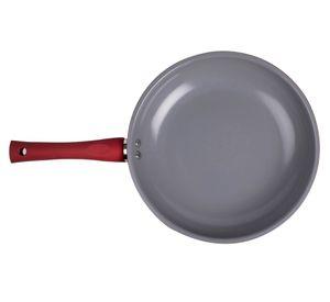 Sarten 26 cm Montecarlo Titanio rojo