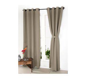 Cortina Black Out 140x220 cm Taupe Doral