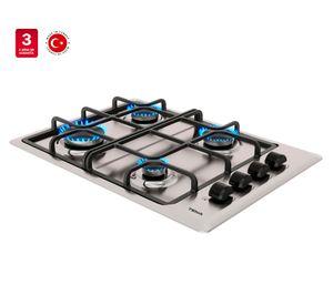 Encimera gas HLX540 KBB0C IX (CL) 4 Quemadores