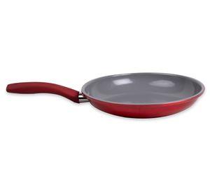 Sarten 28 cm Montecarlo Titanio rojo