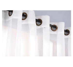 Cortina Velo 145x220 cm Liso argollas blanco