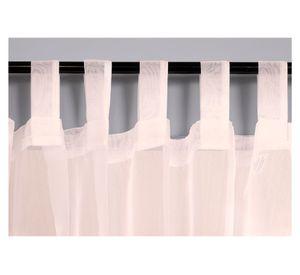 Cortina Velo 145x220cm Liso Presilla crudo