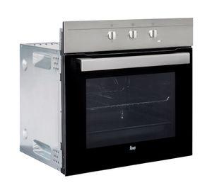 Kit empotrable horno HS 445 SS inox 62 lt + encimera HLX 540 KBB0C IX 4 quemadores + campana CX 62120 KOS inox