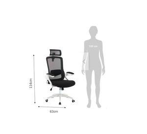 Silla ejecutiva Ethan mesh negro