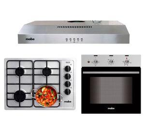 Kit empotrable encimera CMG6044SD-1CL + campana CLCM6045XV0 + horno HM6031EXAI0