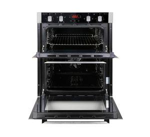Horno eléctrico doble empotrable HE-7700IN gris 34/50 lt