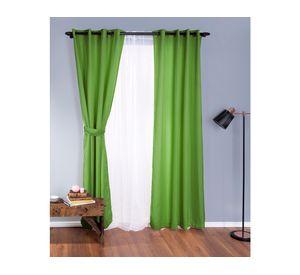 Set de Cortina 140x220 cm Verde Doral