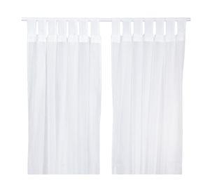 Cortinas velo presilla 145x220 cm blanco