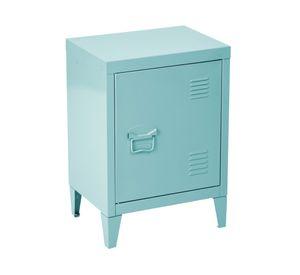 Cajonera celeste 1 puerta