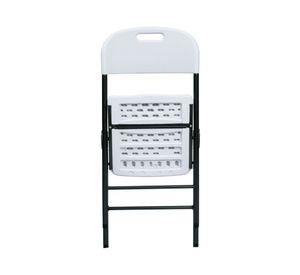 Silla plegable blanco 87x46x53 cm