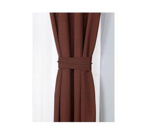 Set de Cortina Camila 140x220 cm Café Doral