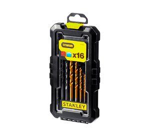 Set brocas y puntas STA7221-XJ 16 piezas