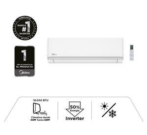 Aire acondicionado split inverter XTRA18K 18000 BTU frío/calor