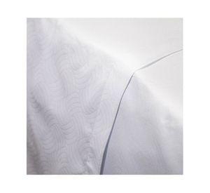 Juego de sábanas 1.5 plazas embossed blanco