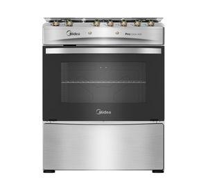 Cocina a gas MCG-5QPI30NS inox 5 quemadores