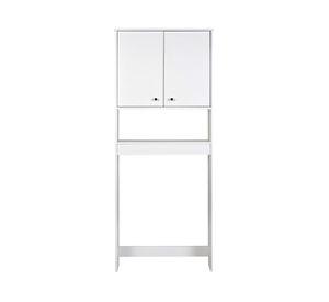 Combo estante 2 puertas + despensero 2 puertas blanco