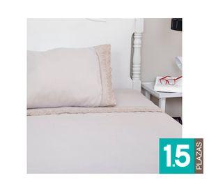 Sábana 1.5 plazas Santorini beige