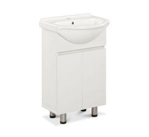 Mueble vanitorio Cannes patas 84x50x41 cm blanco